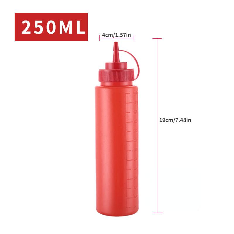 1pc Pointed Mouth Squeeze Sauce Bottle Kitchen Storage
