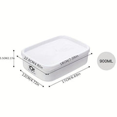 Reusable Storage Containers for Organizing Fridge & Pantry