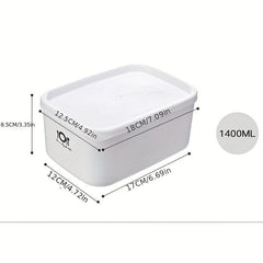 Reusable Storage Containers for Organizing Fridge & Pantry