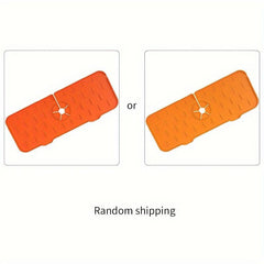 Waterproof Kitchen Silicone Faucet Mat Under Sink Drip Tray
