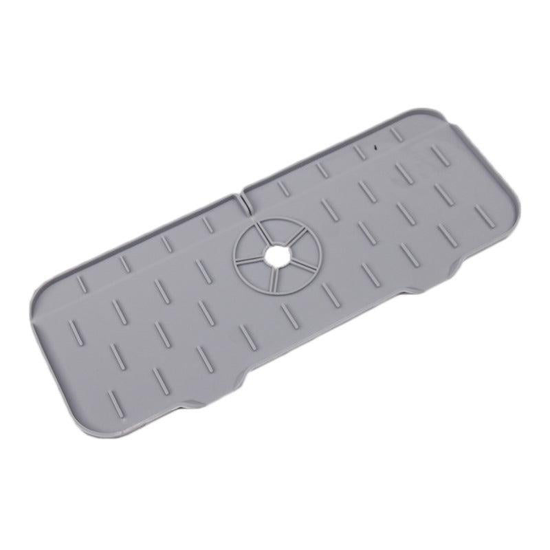 Waterproof Kitchen Silicone Faucet Mat Under Sink Drip Tray