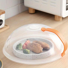 High Temp Microwave Oven Cover Splash Proof Food Cover
