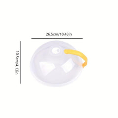 High Temp Microwave Oven Cover Splash Proof Food Cover