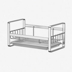Metal Dish Drying Rack with Sink Caddy & Cloth Dispenser