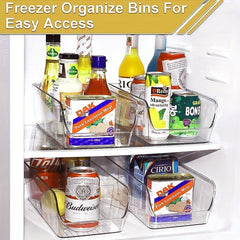 3 Section Kitchen Pantry Snack Organizer with Removable Dividers