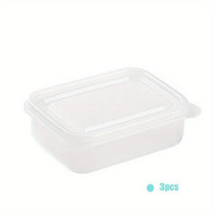 3pcs Mini Portable Food Seasoning Packing Box Fruit Vegetable Crisper
