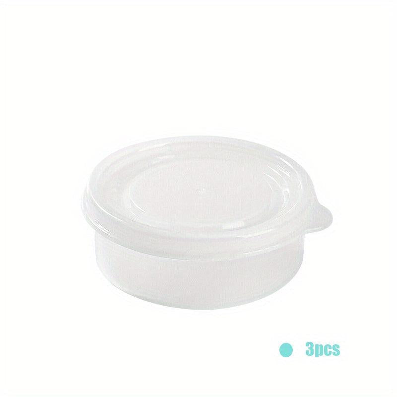 3pcs Mini Portable Food Seasoning Packing Box Fruit Vegetable Crisper