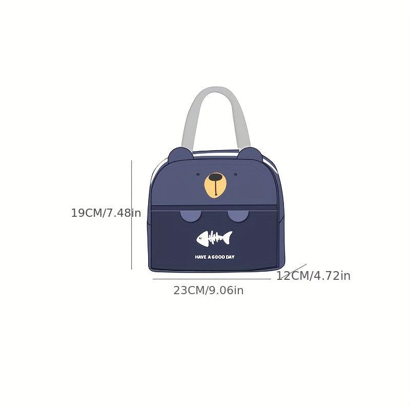 Insulated 3D Bento Bag Lunch Bag - Waterproof