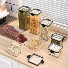 Plastic Coarse Cereals Grains Kitchen Storage Tank