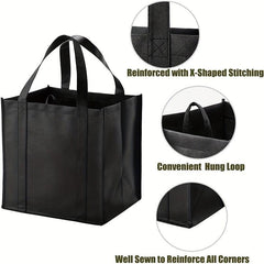 10pcs Large Gift Grocery Tote Bags Reusable Eco Friendly Shopping Bags