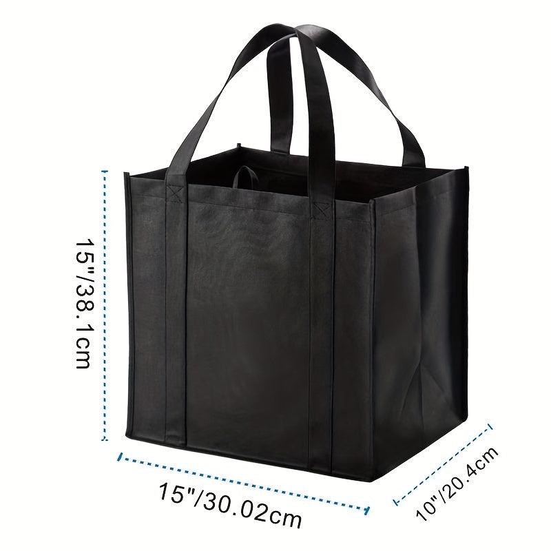 10pcs Large Gift Grocery Tote Bags Reusable Eco Friendly Shopping Bags