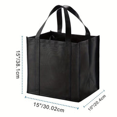 10pcs Large Gift Grocery Tote Bags Reusable Eco Friendly Shopping Bags