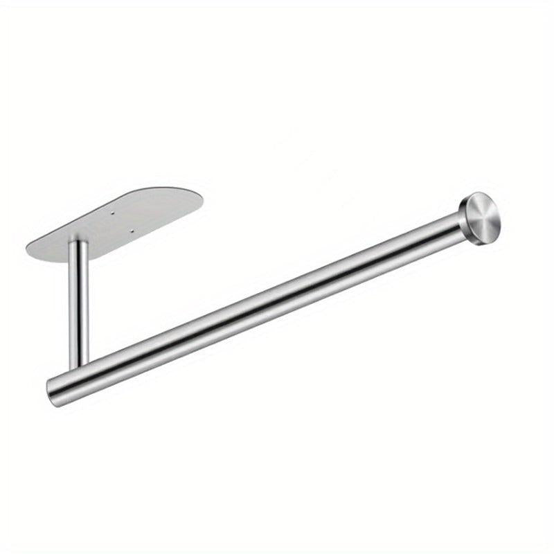 Stylish Stainless Steel Paper Towel Holder Wall Mounted/Under Cabinet