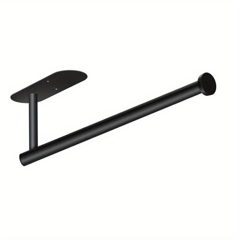 Stylish Stainless Steel Paper Towel Holder Wall Mounted/Under Cabinet