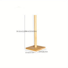 Bamboo Tissue Holder Roll Paper Storage Rack
