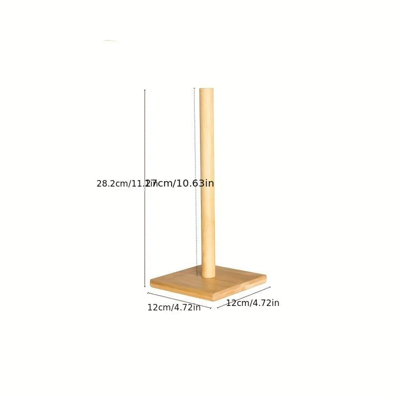 Bamboo Tissue Holder Roll Paper Storage Rack