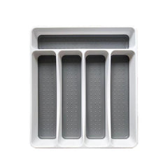 Large Cutlery Tray with Soft Grip Lining, 5 Compartments