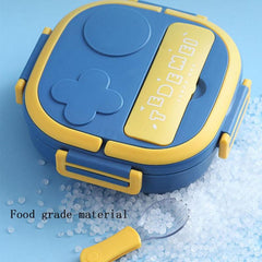 Stainless Steel Lunch Box Container with Compartments for Teenagers & Workers
