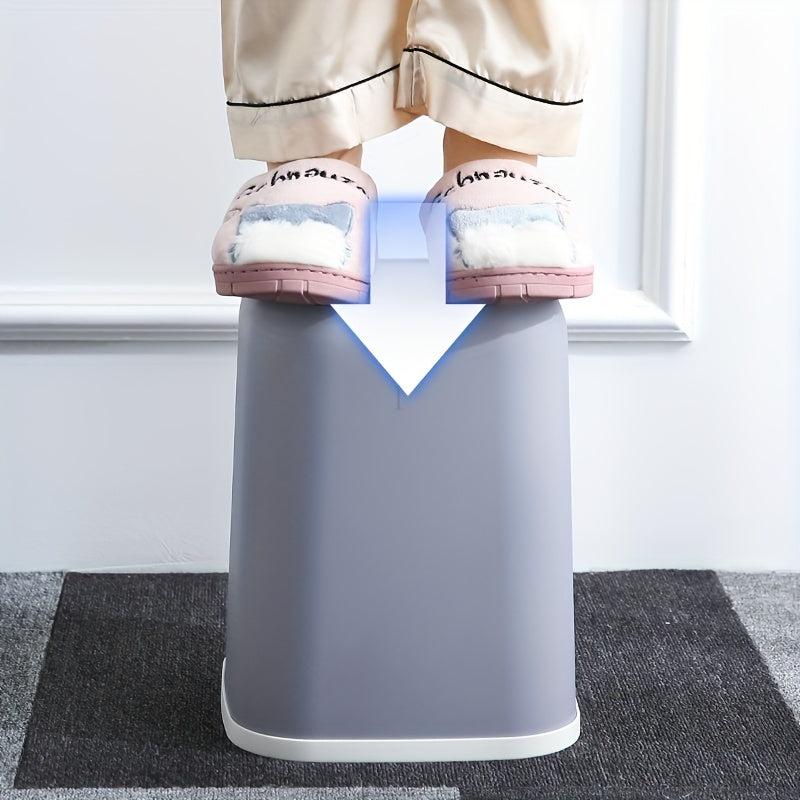 Nordic Contrast Trash Can Square Garbage Bin