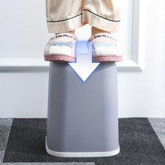 Nordic Contrast Trash Can Square Garbage Bin
