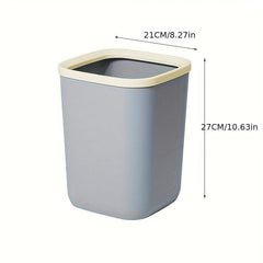 Nordic Contrast Trash Can Square Garbage Bin