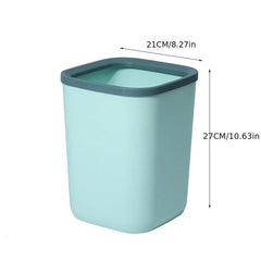 Nordic Contrast Trash Can Square Garbage Bin