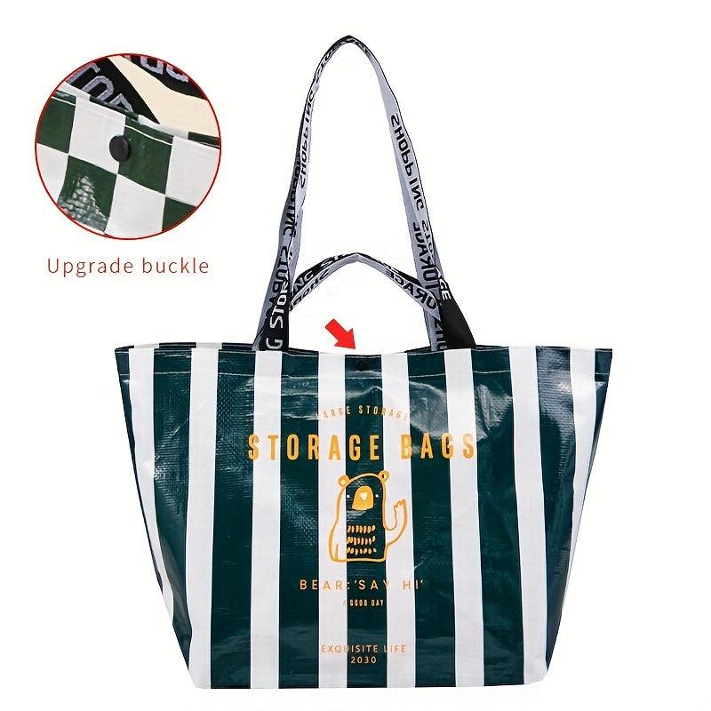 Fashionable Lightweight Grocery Shopping Bag Large Capacity Waterproof
