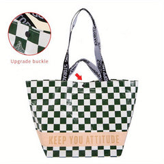 Fashionable Lightweight Grocery Shopping Bag Large Capacity Waterproof