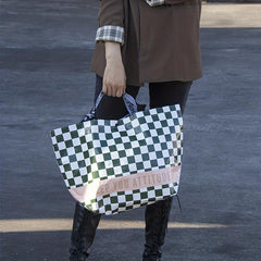 Fashionable Lightweight Grocery Shopping Bag Large Capacity Waterproof