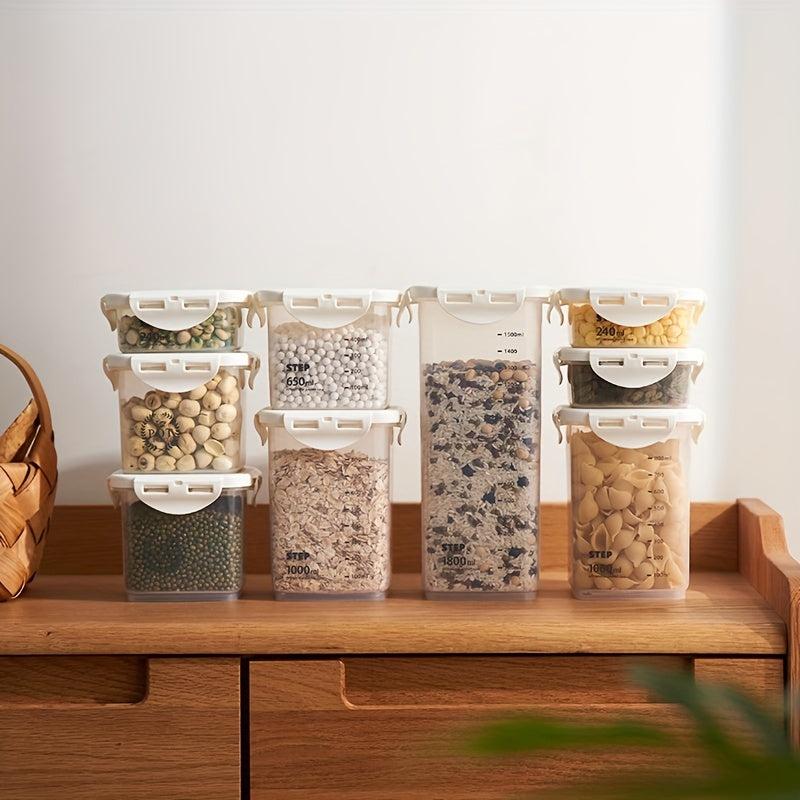 Airtight Food Storage Containers With Lids - Sealed Storage Box