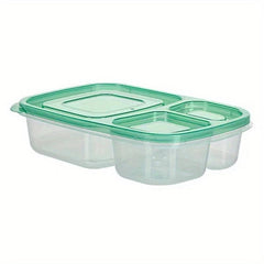 Bento Lunch Box 3 Compartment Food Containers for School and Work