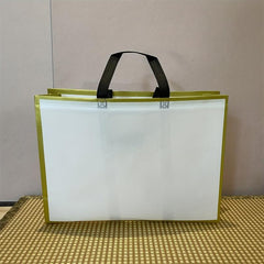 3pcs Reusable Grocery Bags Tote Bags Non Woven Foldable Gift Bag