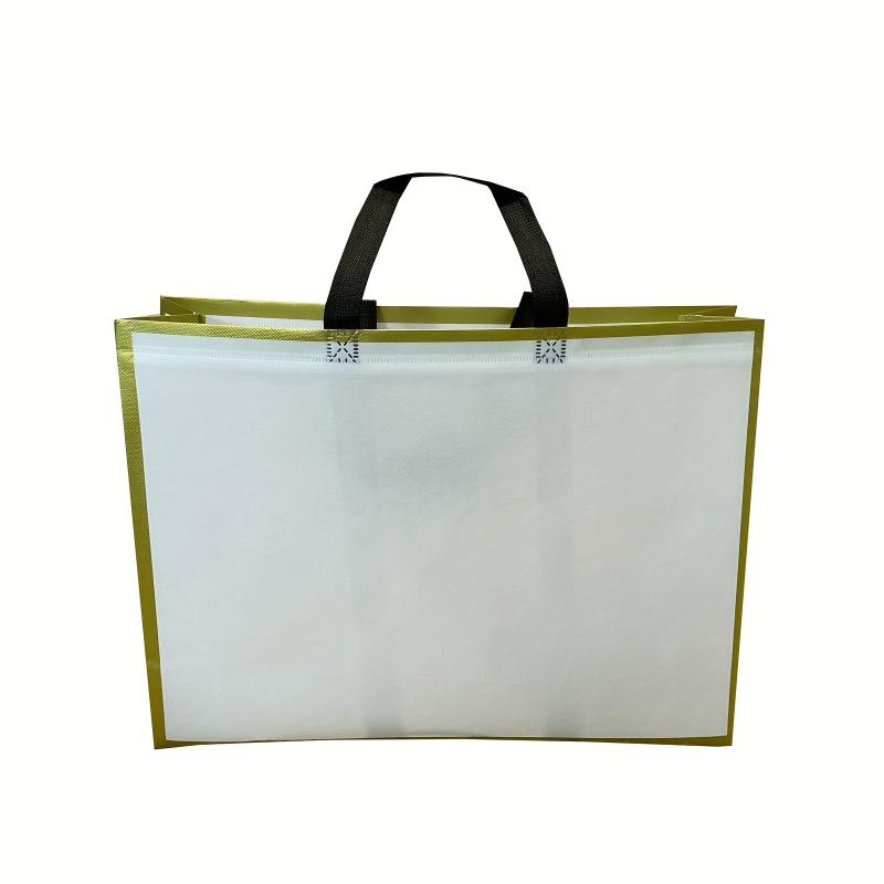 3pcs Reusable Grocery Bags Tote Bags Non Woven Foldable Gift Bag