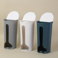 Socks & Underwear Storage Box Plastic Bag Collector Wall Mounted Bag Organizer