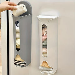 Socks & Underwear Storage Box Plastic Bag Collector Wall Mounted Bag Organizer
