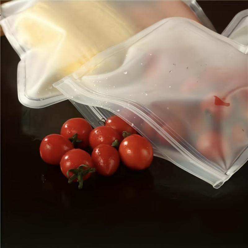 2pcs Reusable Sealed Bag BPA Food Sub Storage Bags Leakproof