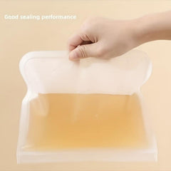 2pcs Reusable Sealed Bag BPA Food Sub Storage Bags Leakproof