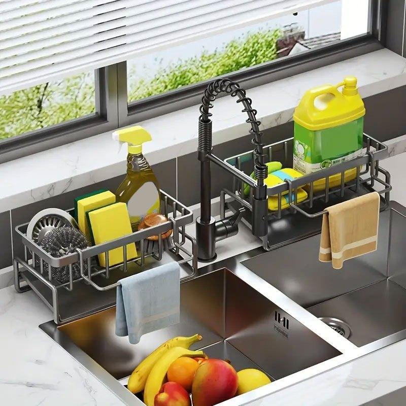 Kitchen Sink Caddy Sponge Holder 316 Stainless Steel
