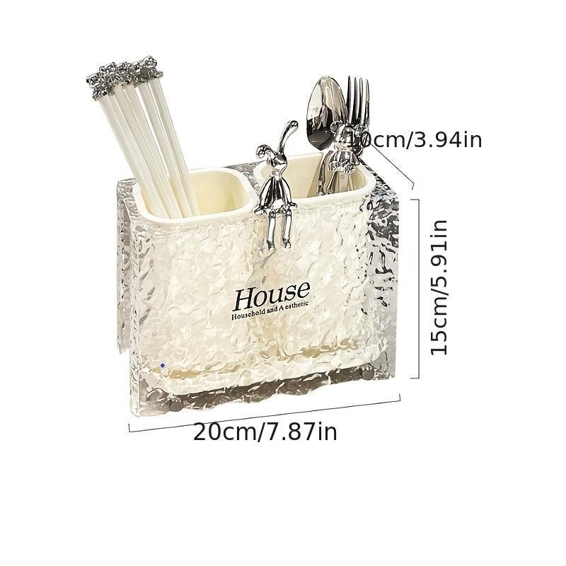 Wall-mounted Kitchen Utensil Storage Box