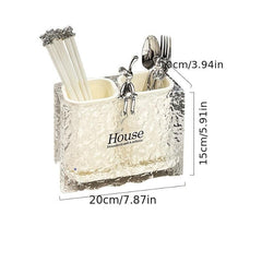 Wall-mounted Kitchen Utensil Storage Box