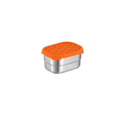 1pc Stainless Steel Snack Containers For Kids Leak Proof Small Food Containers