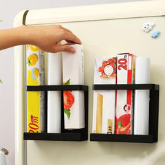Multifunctional Magnetic Suction Refrigerator Rack for Kitchen Storage