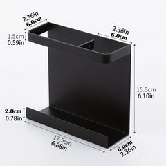 Multifunctional Magnetic Suction Refrigerator Rack for Kitchen Storage