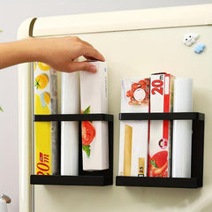 Multifunctional Magnetic Suction Refrigerator Rack for Kitchen Storage