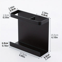 Multifunctional Magnetic Suction Refrigerator Rack for Kitchen Storage