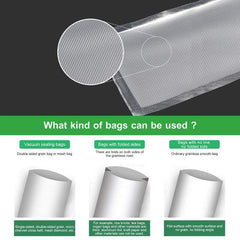 2 Rolls Vacuum Seal Bags for Food Saver, Household Vacuum Packing Bag