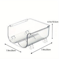 Stackable Water Bottle Organizer Plastic Cabinet Rack