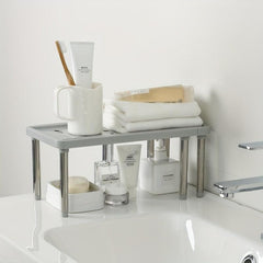 Retractable Storage Rack for Kitchen Bathroom Home