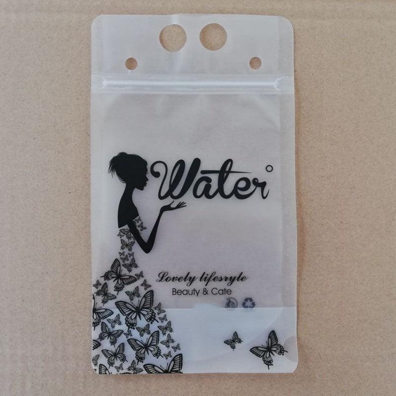 Disposable Juice Drink Bag Reusable Drink Pouches Funny Sayings Ziplock Bag