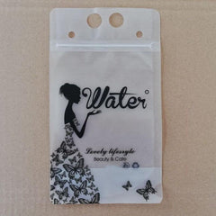Disposable Juice Drink Bag Reusable Drink Pouches Funny Sayings Ziplock Bag